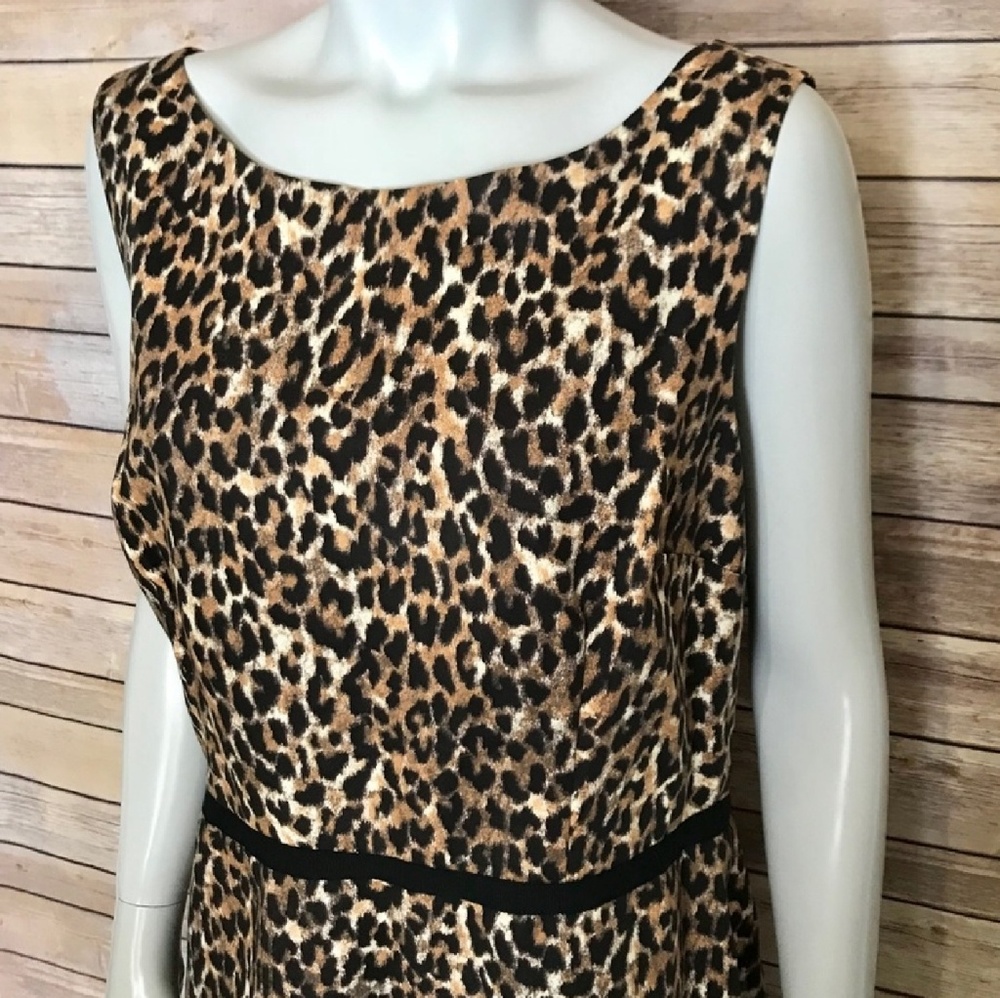 Ann Taylor Loft Leopard Dress